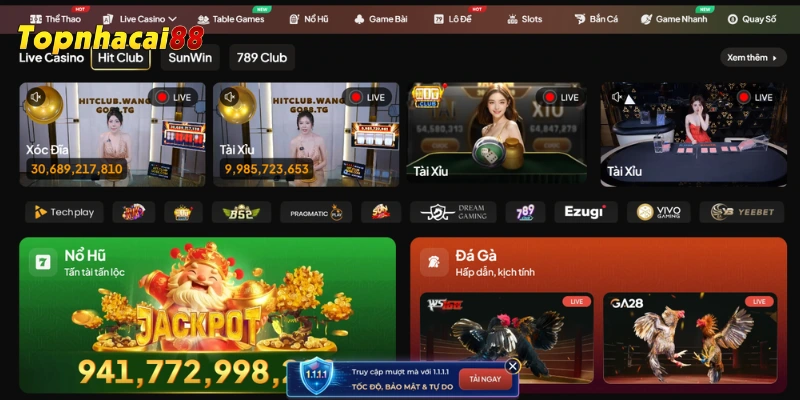 Kho game giải trí hấp dẫn Man88