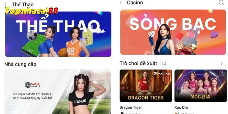 Một vài siêu phẩm được thành viên ưa chuộng trên Fun88