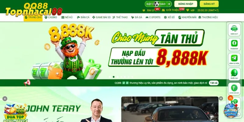 QQ88 - Khám Phá Nhà Cái Đẳng Cấp Và Uy Tín Hàng Đầu 2026