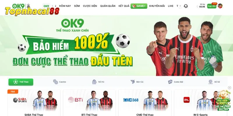 Sự an toàn của nhà cái OK9 trên thị trường
